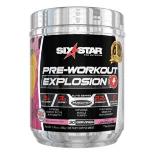 Six Star Explosion Pre-Workout  Pink Lemonade