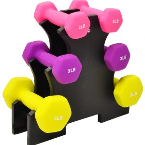 Everyday Essentials Dumbbell Set with Stand