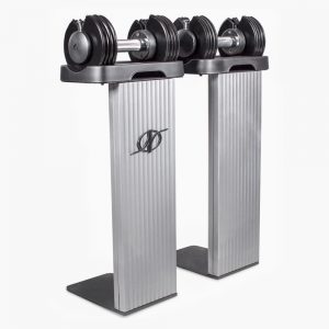 NordicTrack SpeedWeight Adjustable Dumbbells with Weight Racks